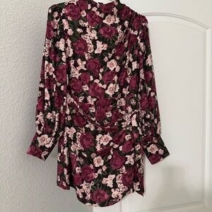 Express Flower Wrap Dress/Romper